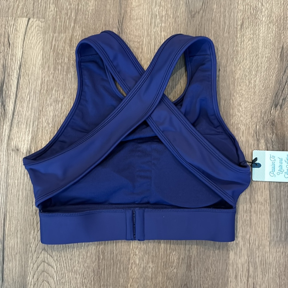 P'tula Blue Crop Top - Picture 3 of 3